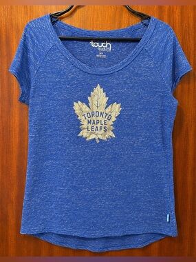 Toronto Maple Leafs Touch Stadium Blue Tee Women’s M